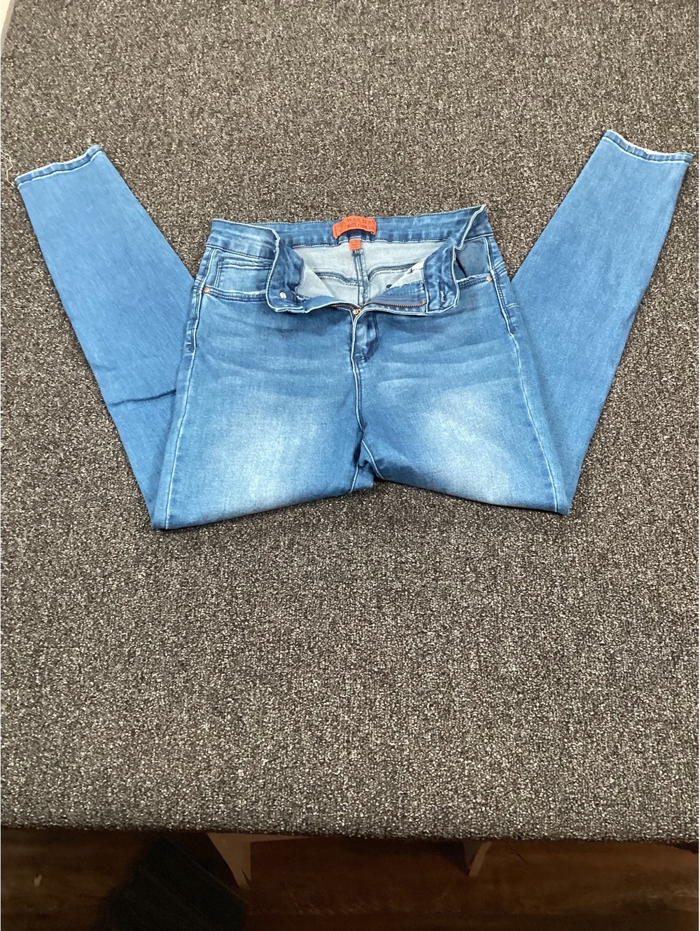 Wax Jean Butt, I Love You Skinny Jeans in Light Blue, Size 11/30